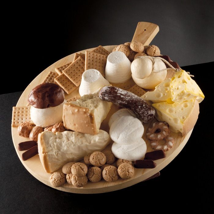 Parmesan Cheese, Gastronomy Molds, Piece of parmesan cheese Italian